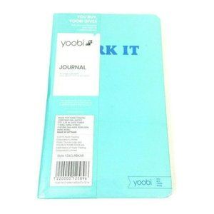 Yoobi Journal Notebook 80 College Ruled Sheets